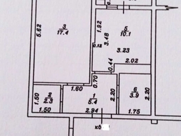 Продается 1-комнатная квартира Шевченко ул, 44  м², 8000000 рублей