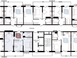 Продается 2-комнатная квартира ЖК Отражение, 2 очередь литера 4, 61.5  м², 8382450 рублей