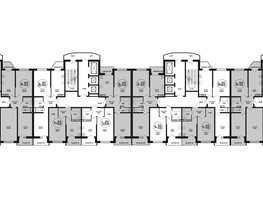 Продается 2-комнатная квартира ЖК Гулливер, литера 2, 54.99  м², 6705206 рублей