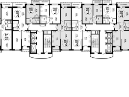 Продается 2-комнатная квартира ЖК Гулливер, литера 3, 56.11  м², 6415056 рублей