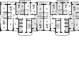 Продается 2-комнатная квартира ЖК Гулливер, литера 3, 56.11  м², 6527276 рублей