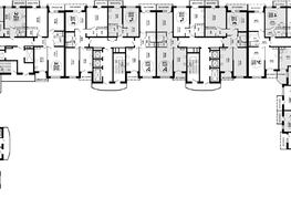 Продается 1-комнатная квартира ЖК Гулливер, литера 3, 34.45  м², 5519924 рублей