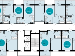 Продается 1-комнатная квартира ЖК Флора, 4 этап, 25.7  м², 11544440 рублей