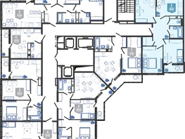 Продается 3-комнатная квартира ЖК Облака-3, дом 1, 72.5  м², 11882750 рублей