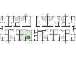Продается 1-комнатная квартира ЖК Флора, 2 этап литера 2, 38.73  м², 14496639 рублей