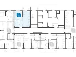 Продается 1-комнатная квартира ЖК Облака-2, блок секция 4-8, 37.4  м², 7570160 рублей