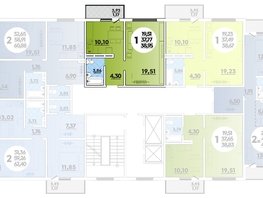 Продается 1-комнатная квартира Горгиппия, 38.95  м², 6249999 рублей