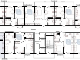 Продается 2-комнатная квартира ЖК Отражение, 1 очередь литера 1, 56.11  м², 8405278 рублей