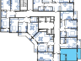 Продается Студия ЖК Облака-3, дом 1, 26.2  м², 6419000 рублей