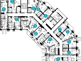 Продается 2-комнатная квартира АО Нескучный сад, корпус 1, 33.7  м², 40153550 рублей
