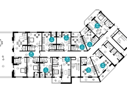 Продается 1-комнатная квартира ЖК Нескучный сад, корпус 2, 35.2  м², 36660800 рублей