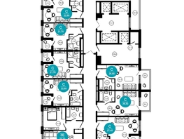 Продается 1-комнатная квартира ЖК Нескучный сад, корпус 2, 26.6  м², 32851000 рублей