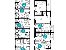 Продается 1-комнатная квартира ЖК Нескучный сад, корпус 2, 27.4  м², 36047440 рублей