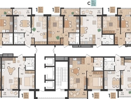 Продается 2-комнатная квартира ЖК Мята, 66.7  м², 8604300 рублей