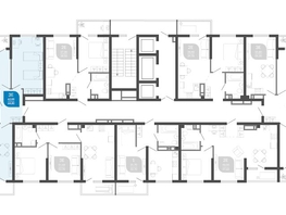 Продается 2-комнатная квартира ЖК Облака-2, блок секция 1-3, 64.5  м², 10719900 рублей