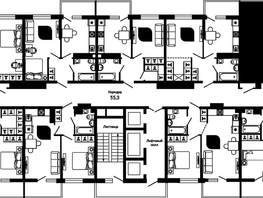 Продается 2-комнатная квартира ЖК Отражение, 2 очередь литера 3, 58.5  м², 7948320 рублей