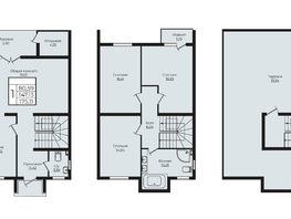 Продается 4-комнатная квартира ЖК Германия, 169.87  м², 15628040 рублей