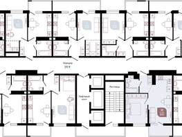 Продается 1-комнатная квартира ЖК Отражение, 2 очередь литера 3, 39.8  м², 6087850 рублей