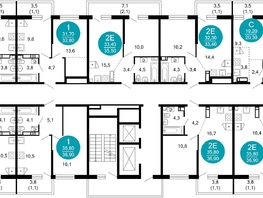 Продается 1-комнатная квартира ЖК Лестория, дом 4, 24.5  м², 11162200 рублей