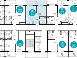 Продается 1-комнатная квартира ЖК Лестория, дом 4, 35.1  м², 15166710 рублей