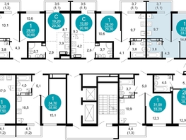 Продается 1-комнатная квартира ЖК Лестория, дом 6, 33.7  м&sup2;, 15014252 рублей