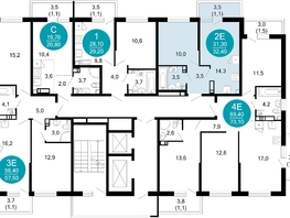 Продается 1-комнатная квартира ЖК Лестория, дом 5, 32.4  м², 12402720 рублей