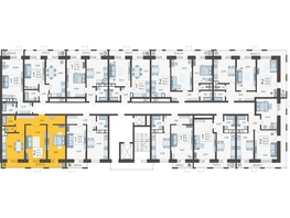 Продается 2-комнатная квартира ЖК Небо, литера 4, 66.7  м², 10085040 рублей