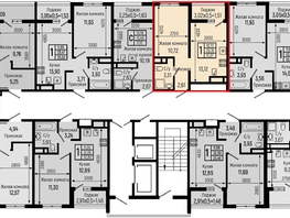 Продается 1-комнатная квартира ЖК Botanica Hills (Ботаника Хилс), лит 1, 31.27  м², 9886000 рублей