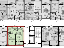 Продается 1-комнатная квартира ЖК Botanica Hills (Ботаника Хилс), лит 1, 32.82  м², 9457000 рублей