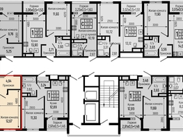 Продается 1-комнатная квартира ЖК Botanica Hills (Ботаника Хилс), лит 1, 38.39  м², 10970000 рублей