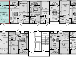 Продается 1-комнатная квартира ЖК Botanica Hills (Ботаника Хилс), лит 1, 37.69  м², 11110000 рублей