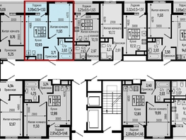 Продается 1-комнатная квартира ЖК Botanica Hills (Ботаника Хилс), лит 1, 35  м², 9411000 рублей