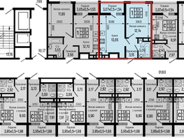 Продается 1-комнатная квартира ЖК Botanica Hills (Ботаника Хилс), лит 2, 33.57  м², 8953000 рублей