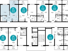 Продается 1-комнатная квартира ЖК Лестория, дом 2, 35.6  м², 16703520 рублей