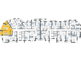 Продается 2-комнатная квартира ЖК Зеленодар, литера 5б, 66.5  м², 7707350 рублей