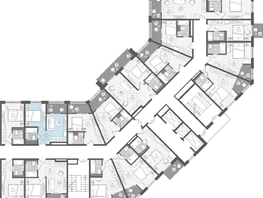 Продается 1-комнатная квартира ЖК Нескучный сад, корпус 2, 34.4 м², 39881300 рублей