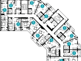 Продается 2-комнатная квартира АО Нескучный сад, корпус 1, 33.4  м², 33052640 рублей