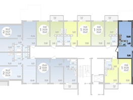 Продается 2-комнатная квартира ЖК Романовский, литера 1, 64.29  м², 6570438 рублей