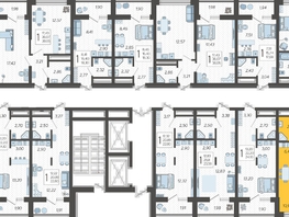 Продается 2-комнатная квартира ЖК Кислород, корпус 8, 42.83  м², 14429427 рублей