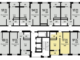 Продается 1-комнатная квартира ЖК Славянка, литера 10, 36.89  м², 5201000 рублей