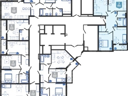 Продается 3-комнатная квартира ЖК Облака-3, дом 1, 72.4  м², 11156840 рублей