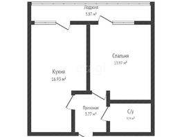 Продается 1-комнатная квартира Ярославская ул, 38.2  м², 6500000 рублей