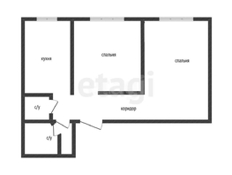 Продается 2-комнатная квартира Ярославская ул, 43.4  м², 8250000 рублей