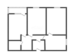 Продается 3-комнатная квартира ЖК Дыхание, литер 15, 54.1  м², 5150000 рублей