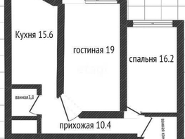 Продается 2-комнатная квартира Парусная ул, 71  м², 8400000 рублей