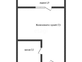 Продается Студия ЖК Стрижи, литера 1, 22.8  м², 3500000 рублей