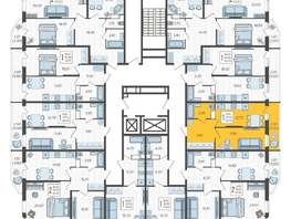 Продается 1-комнатная квартира ЖК Зеленодар, литера 7, 40  м², 5520000 рублей