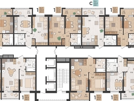 Продается 1-комнатная квартира ЖК Мята, 38.7  м², 7353000 рублей