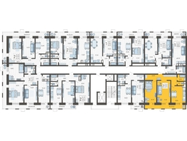 Продается 2-комнатная квартира ЖК Небо, литера 5, 66.7  м², 9831580 рублей