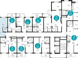 Продается 2-комнатная квартира ЖК Лестория, дом 3, 63.3 м², 27782370 рублей